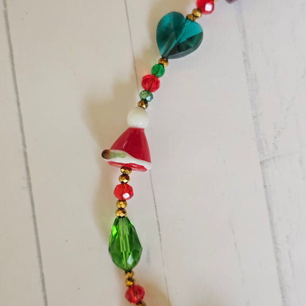 Christmas Necklace in Gold