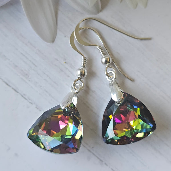 Crystal Trilliant Cut Earrings