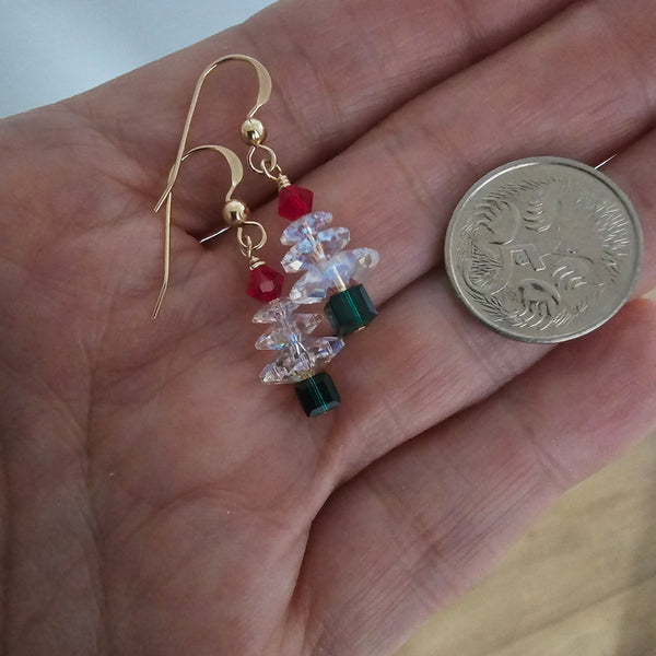 Mini Swarovski Christmas Trees