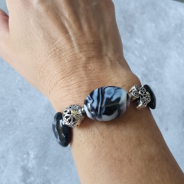 Black Bracelet - 20cm