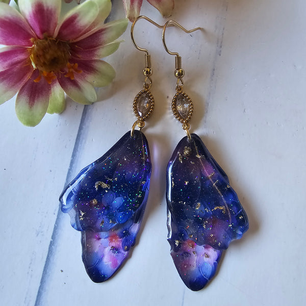 Butterfly Wing Dangle Earrings