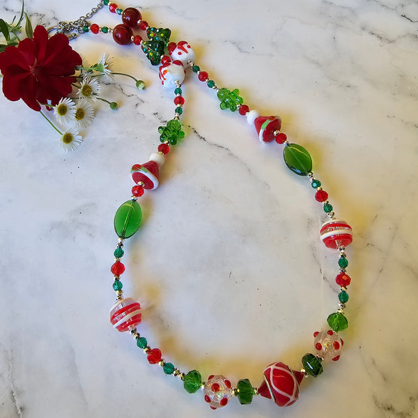 Christmas Necklace - Silver