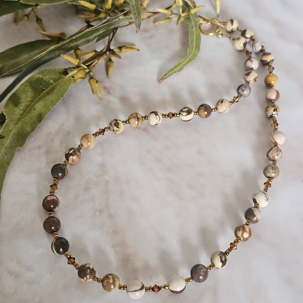 Natural Australian Agate Necklace 