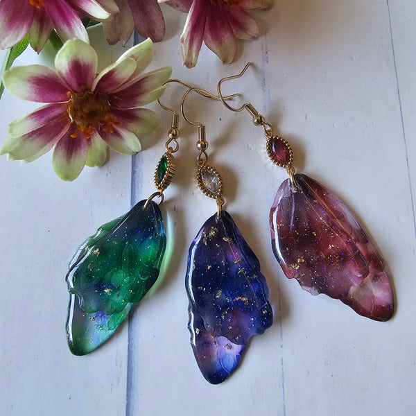 Butterfly Wing Dangle Earrings