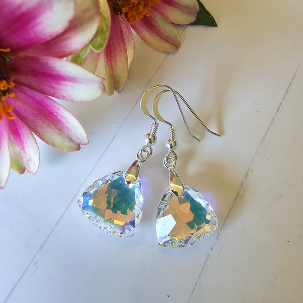 Crystal Trilliant Cut Earrings