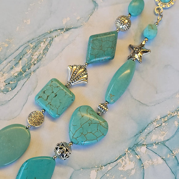 Long Turquoise Necklace