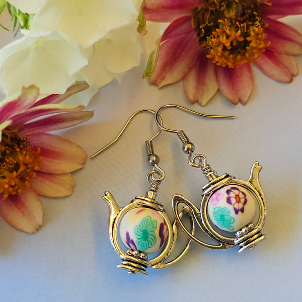 Teapot/Kettle Earring Fancy