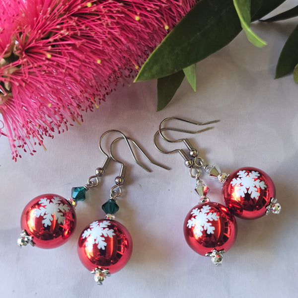 Christmas Baubles - Silver