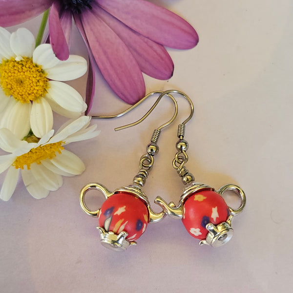 Quaint Teapot Earrings