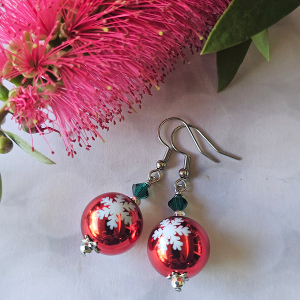 Christmas Baubles - Silver