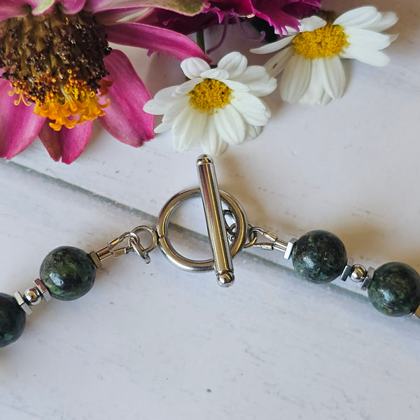 Green African Turquoise Necklace