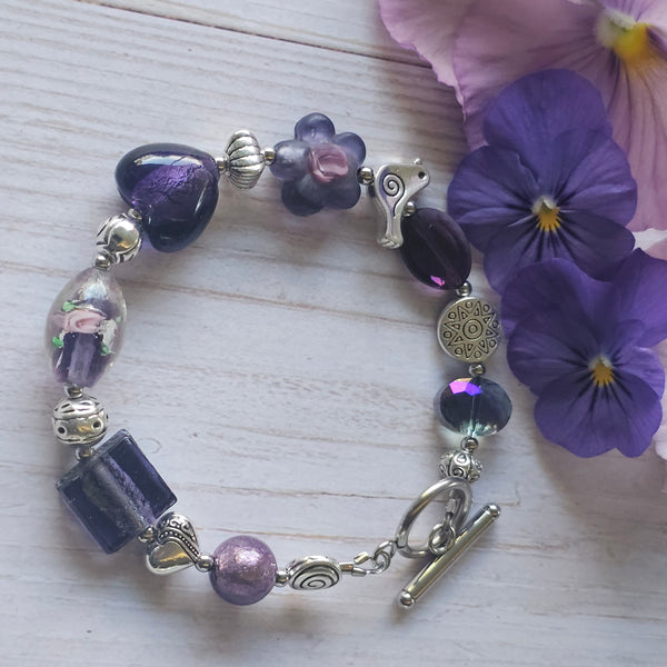 Purple Bracelet 21.5cm