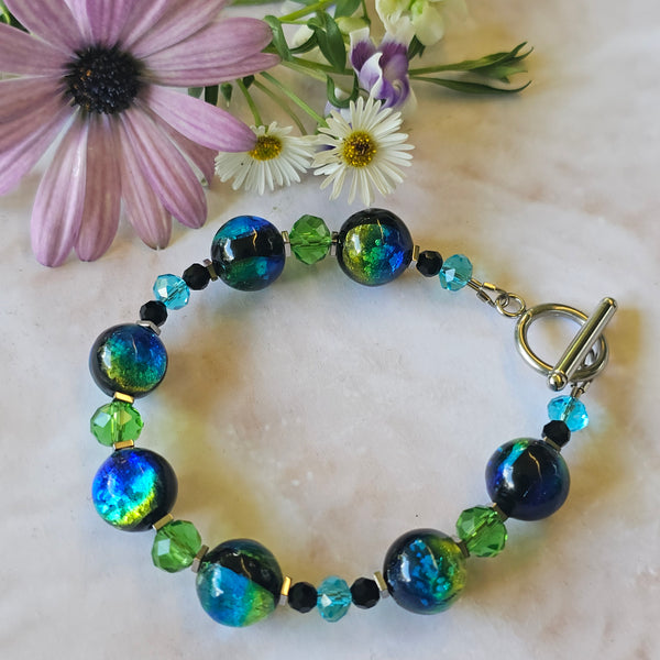 Blue Green Bracelet