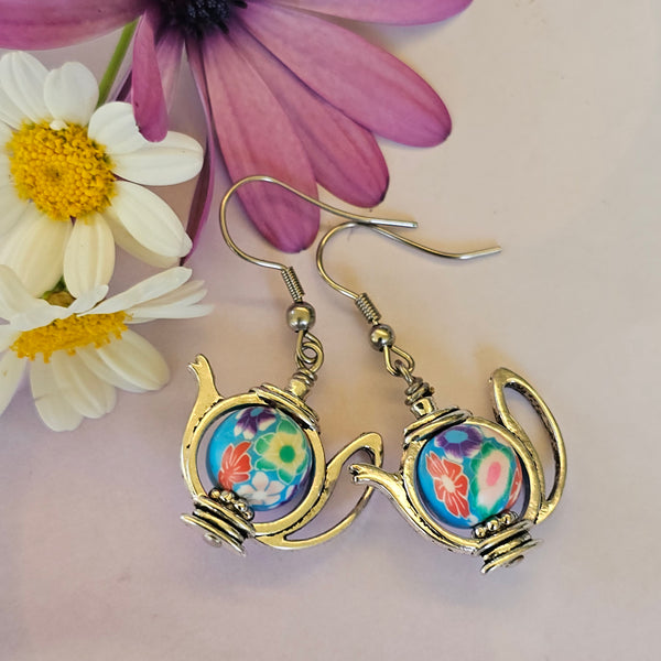 Teapot/Kettle Earring Fancy