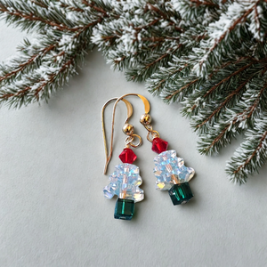 Mini Swarovski Christmas Trees