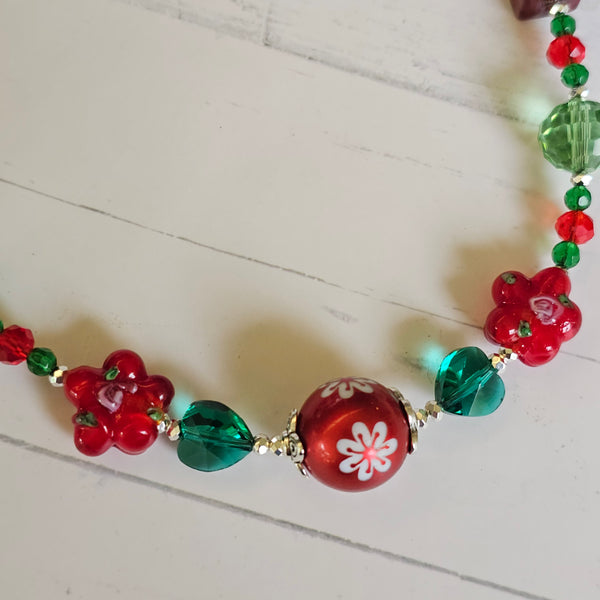 Christmas Necklace - Silver