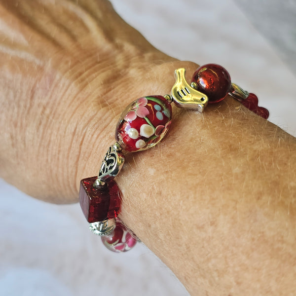 Red Bracelet 19cm