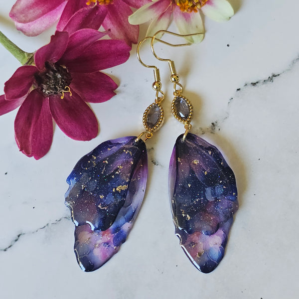 Butterfly Wing Dangle Earrings