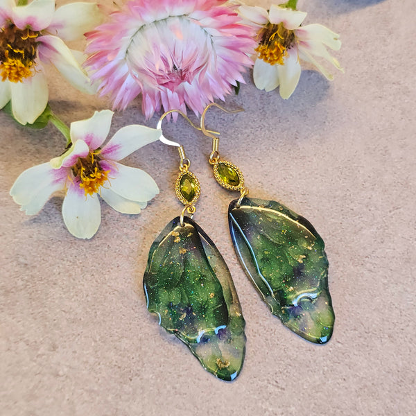 Butterfly Wing Dangle Earrings