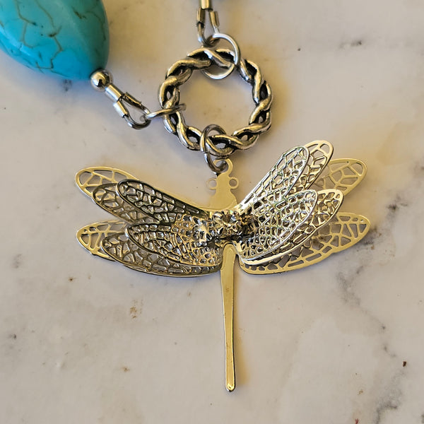 Long Turquoise Necklace