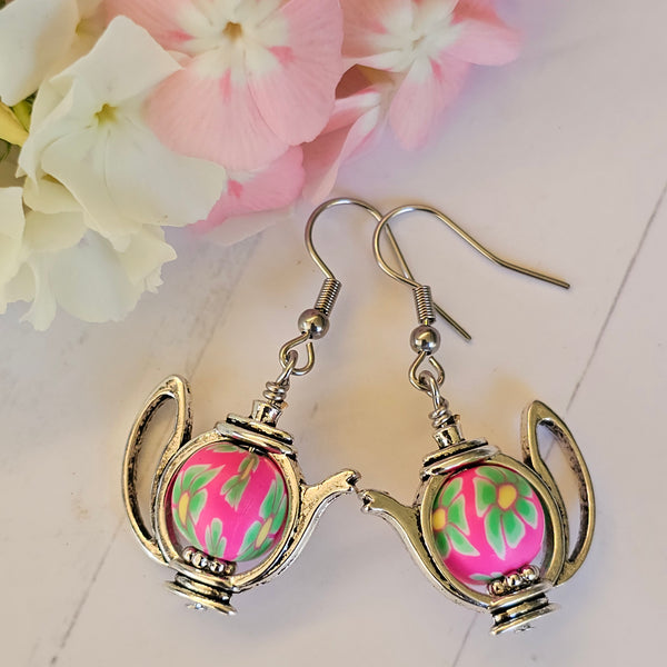Teapot/Kettle Earring Fancy