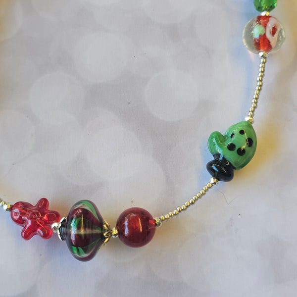 Christmas Necklace - Silver