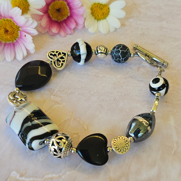 Black Bracelet - 21.5cm
