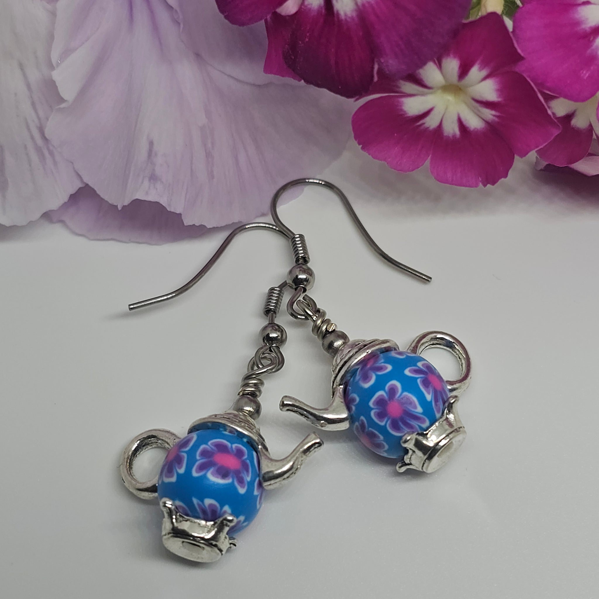 Quaint Teapot Earrings