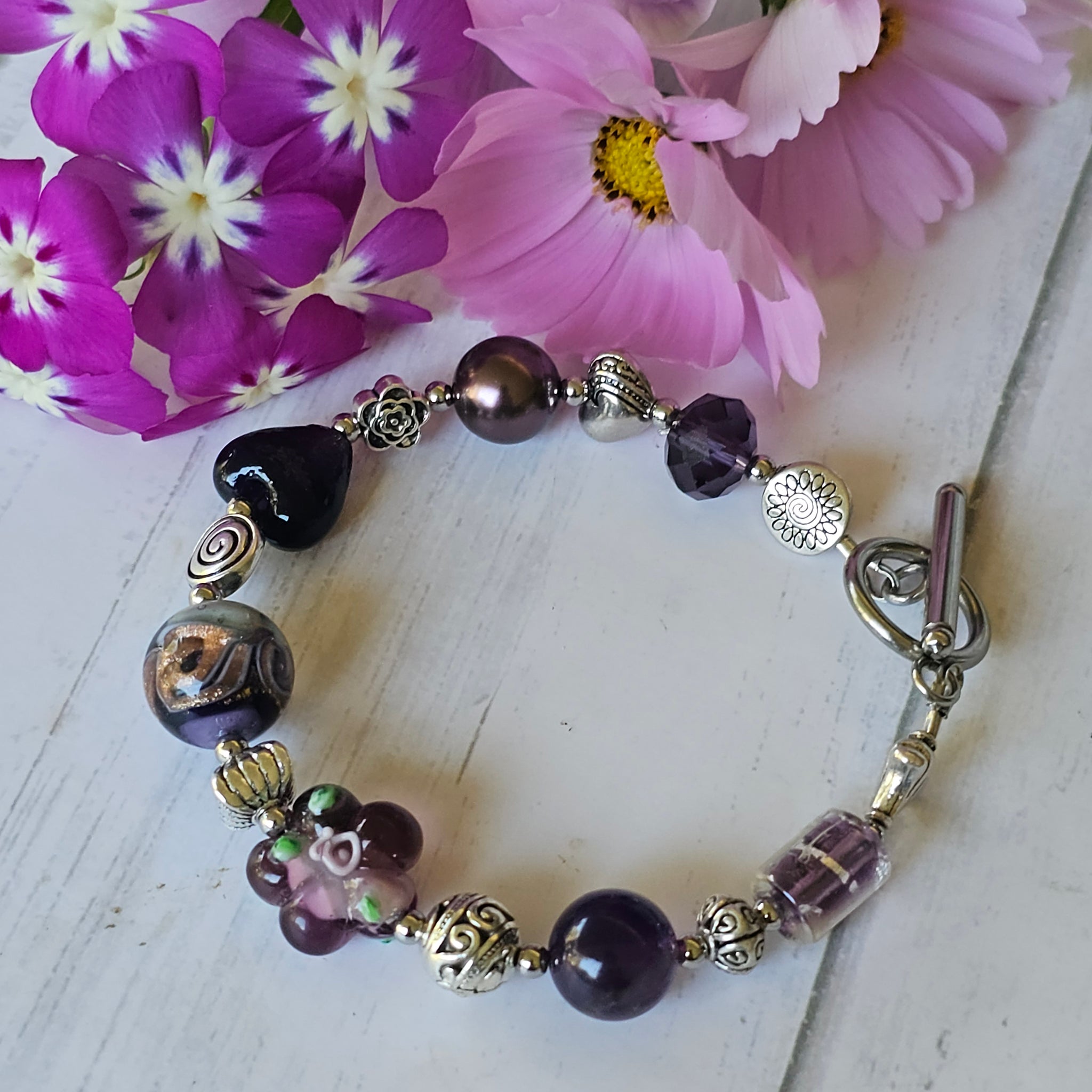 Purple Bracelet 20cm