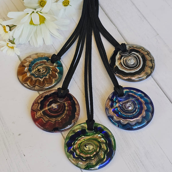 Glass Swirl Pendant