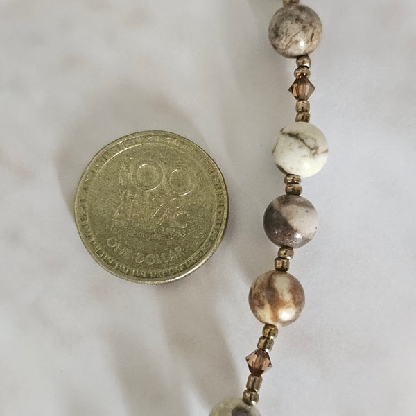 Natural Australian Agate Necklace 