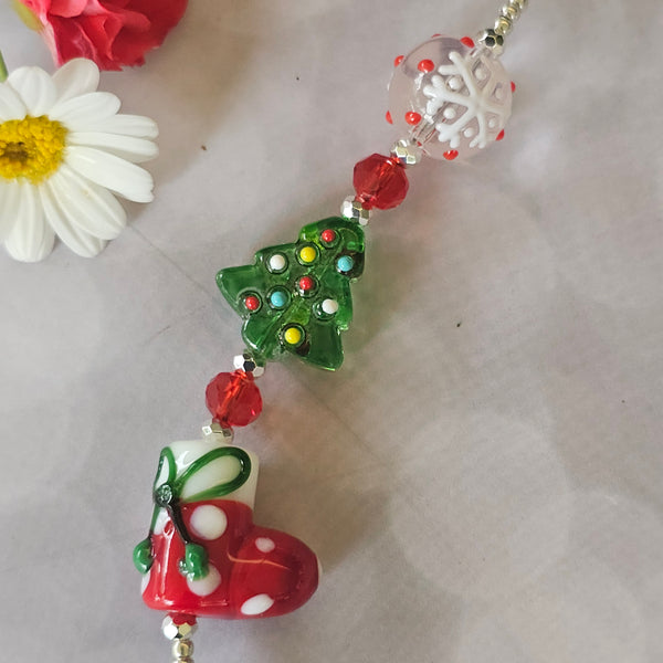 Christmas Necklace - Silver
