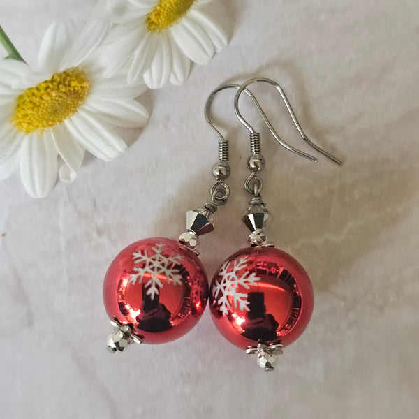 Christmas Baubles - Silver