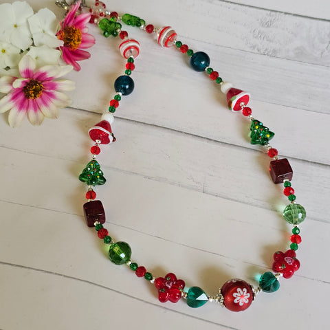 Christmas Necklace - Silver