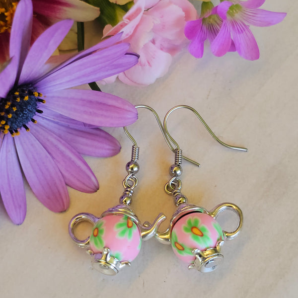 Quaint Teapot Earrings
