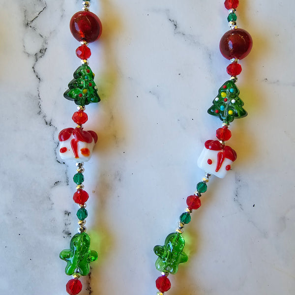 Christmas Necklace - Silver