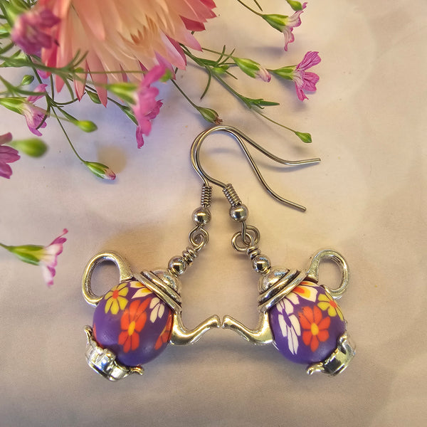 Quaint Teapot Earrings