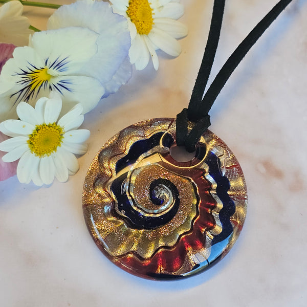 Glass Swirl Pendant