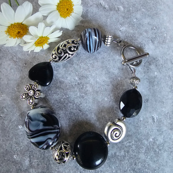 Black Bracelet - 20cm