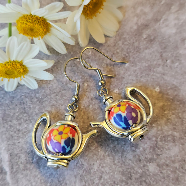 Teapot/Kettle Earring Fancy