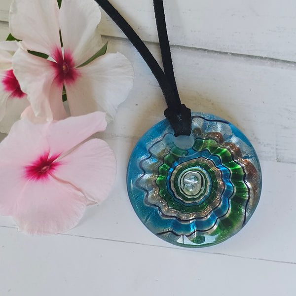 Glass Swirl Pendant