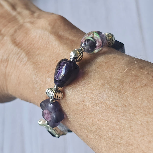 Purple Bracelet 21.5cm