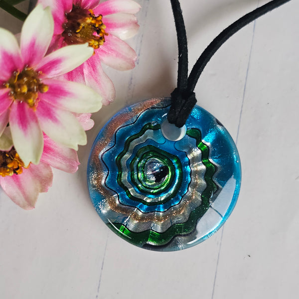 Glass Swirl Pendant