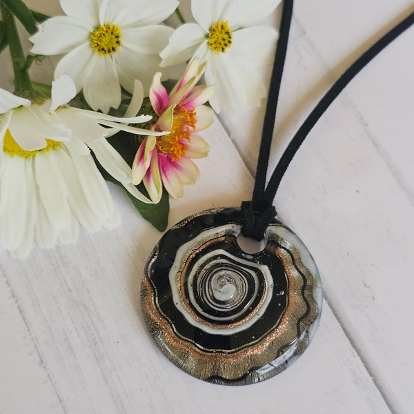 Glass Swirl Pendant