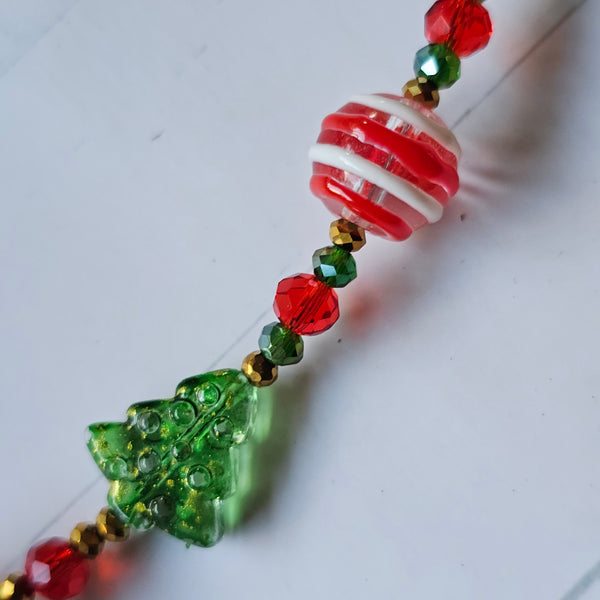 Christmas Necklace in Gold