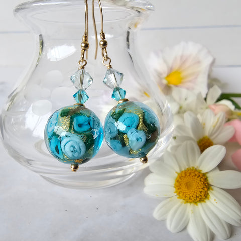 Bed of Roses Earrings