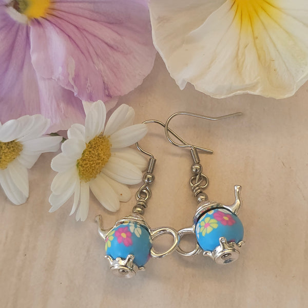 Quaint Teapot Earrings