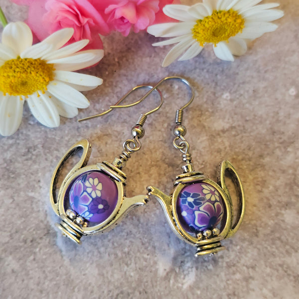 Teapot/Kettle Earring Fancy