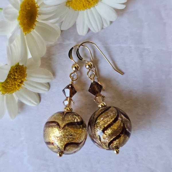 Fenicio Murano Glass Earrings