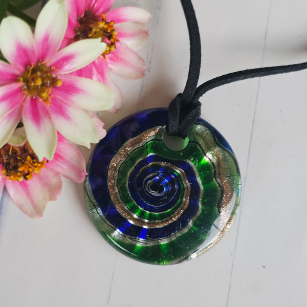 Glass Swirl Pendant